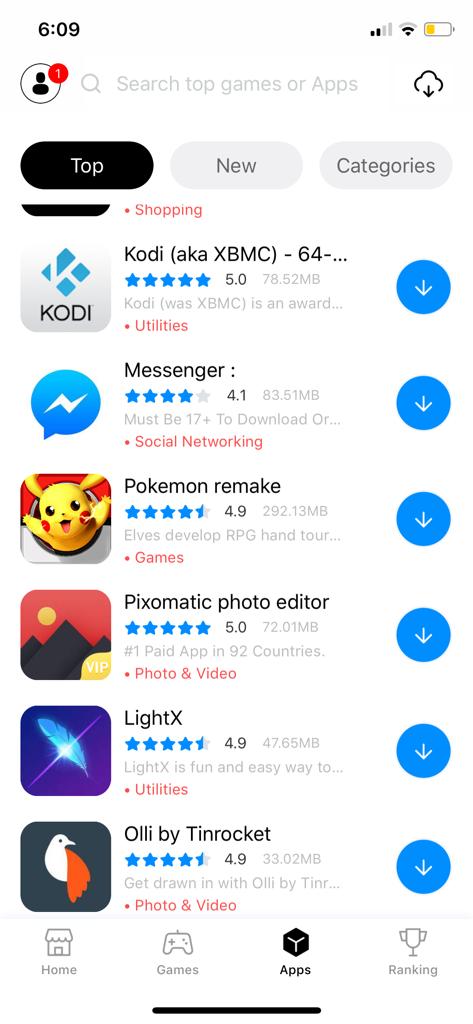 TuTuApp VIP Gratis di iOS