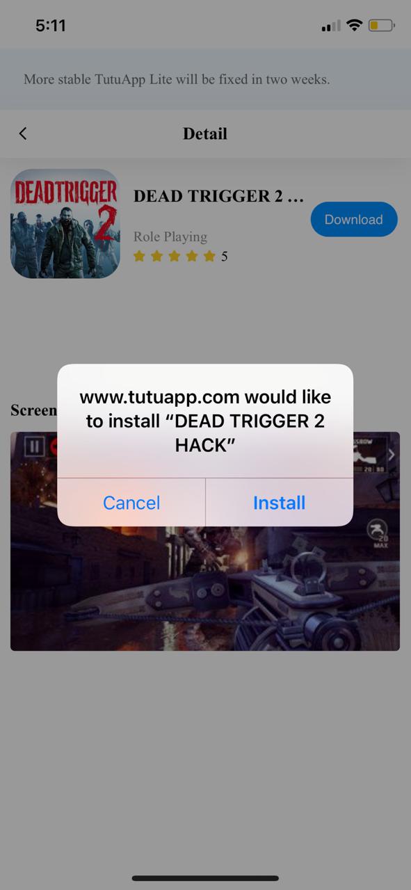 dead trigger 2 ios download