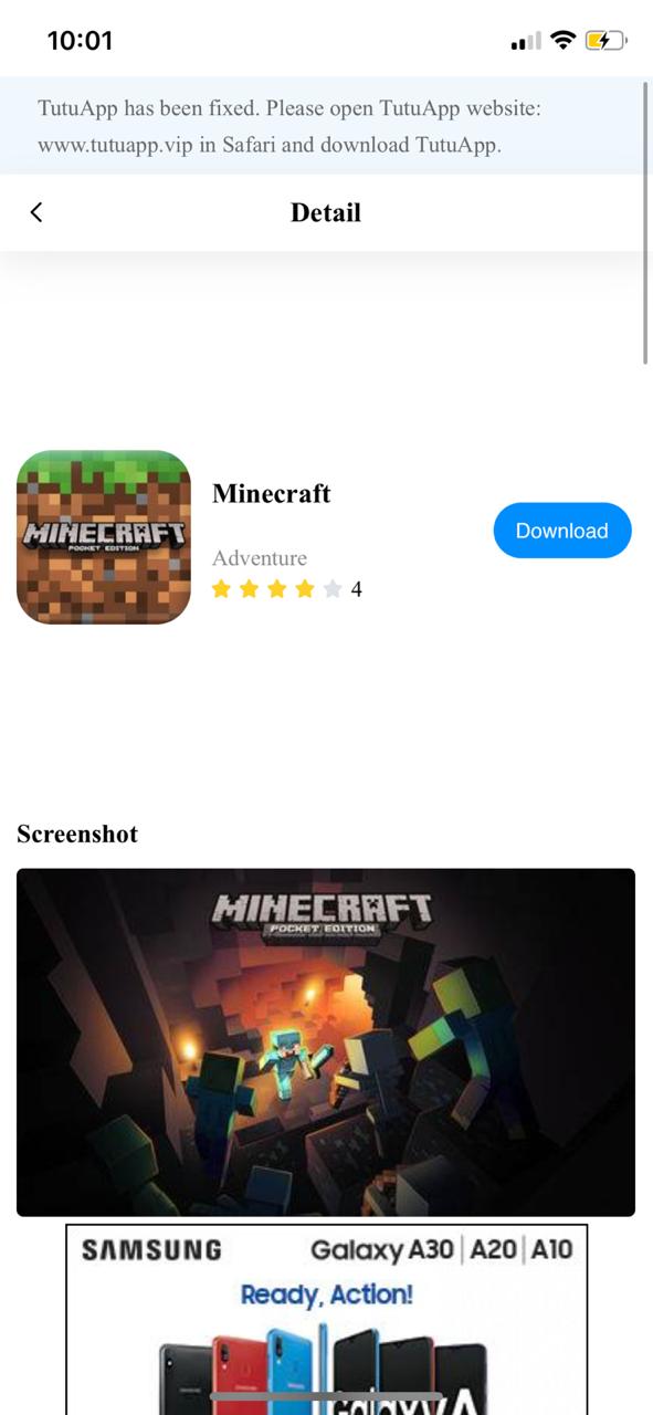 ios minecraft pe