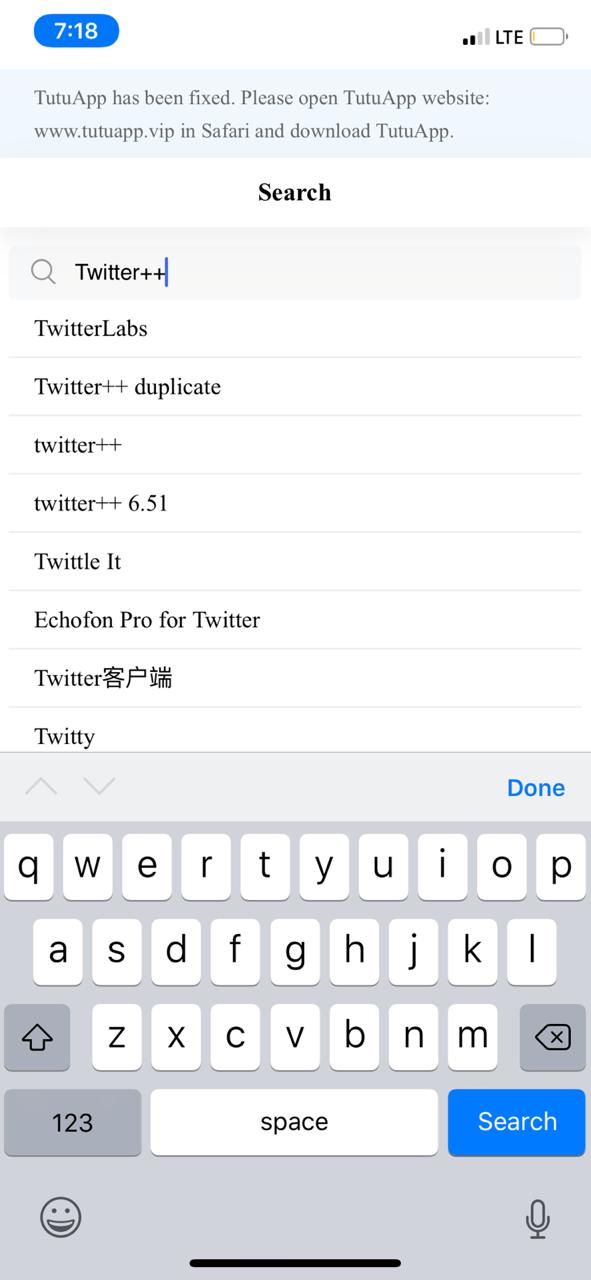 Twitter++ on iOS - TuTuApp