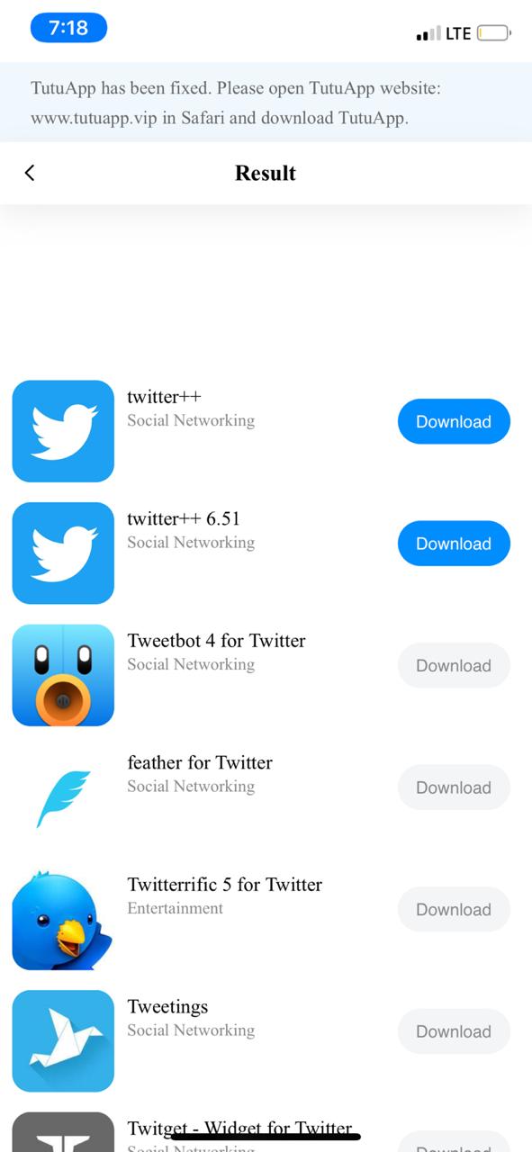 Twitter Plus on iPhone and iPad - TuTuApp