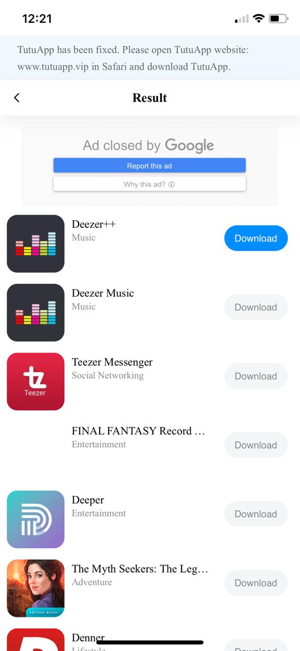 Dezzer++ iOS