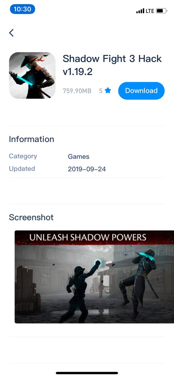 Shadow Fight 3 Hack on iOS