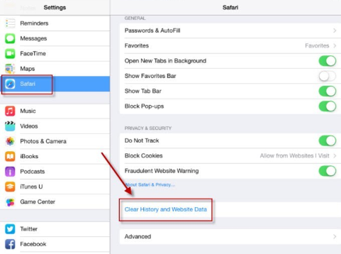 Clear Safari History - TutuBox App