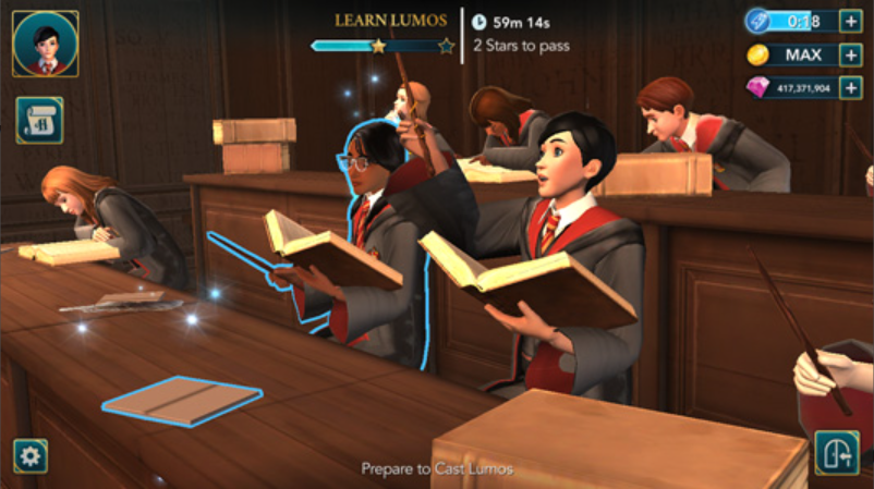 Harry Potter: Hogwart Mystery game on iOS