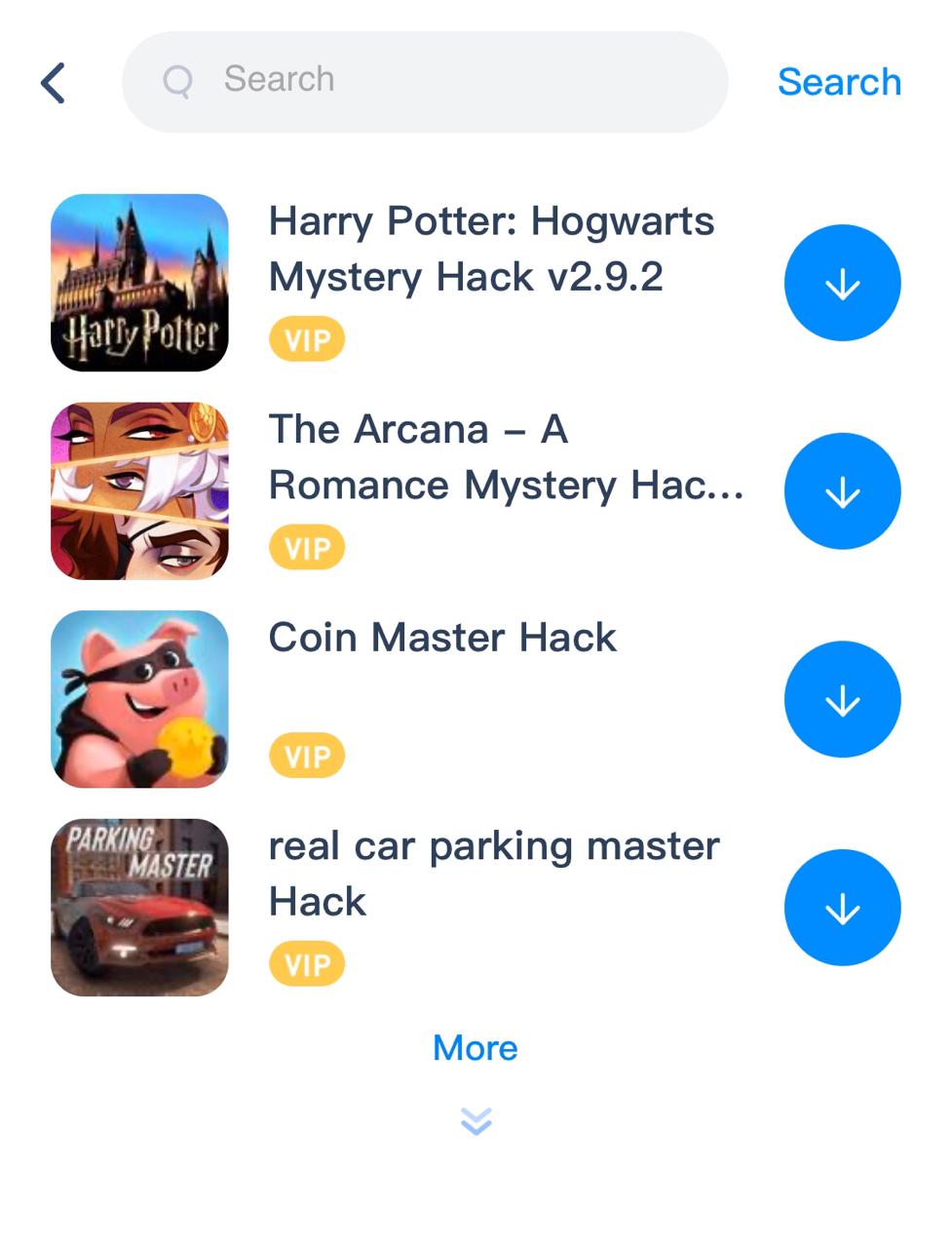 harry potter hack search results