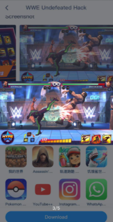 WWE Undefeated Game Hack on iOS Without Jailbreak