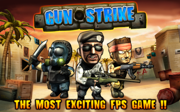 Gun Strike Game on iPhone