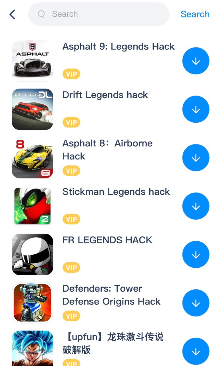 Search Asphalt 9: Legends MOD iPhone FREE Download