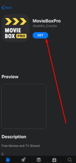 Install MovieBox Pro VIP Free on iOS