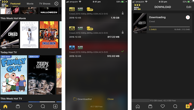 MovieBox Pro VIP App Install on iOS