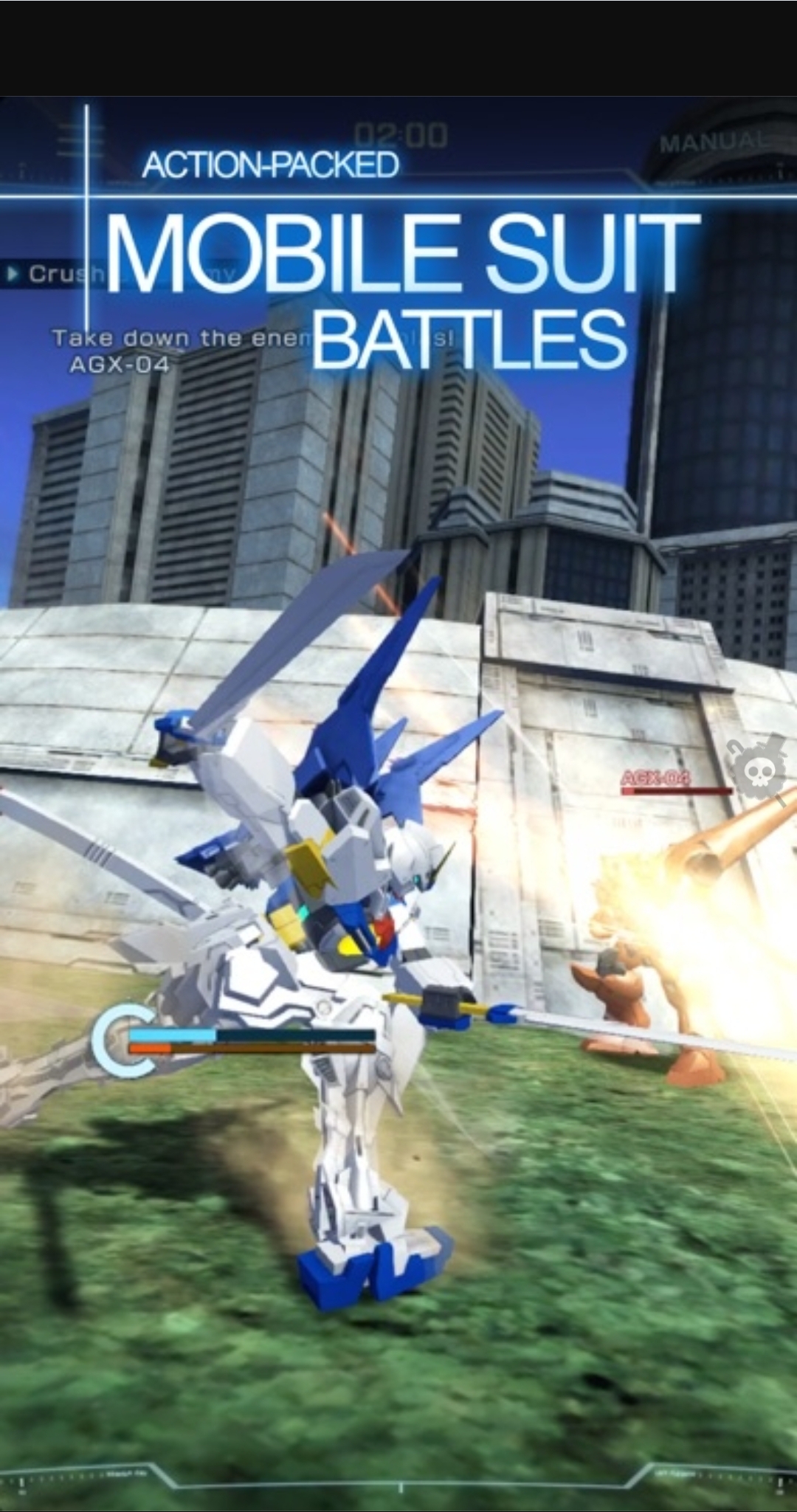 Gundam Mobile Suit Battles game for iOS
