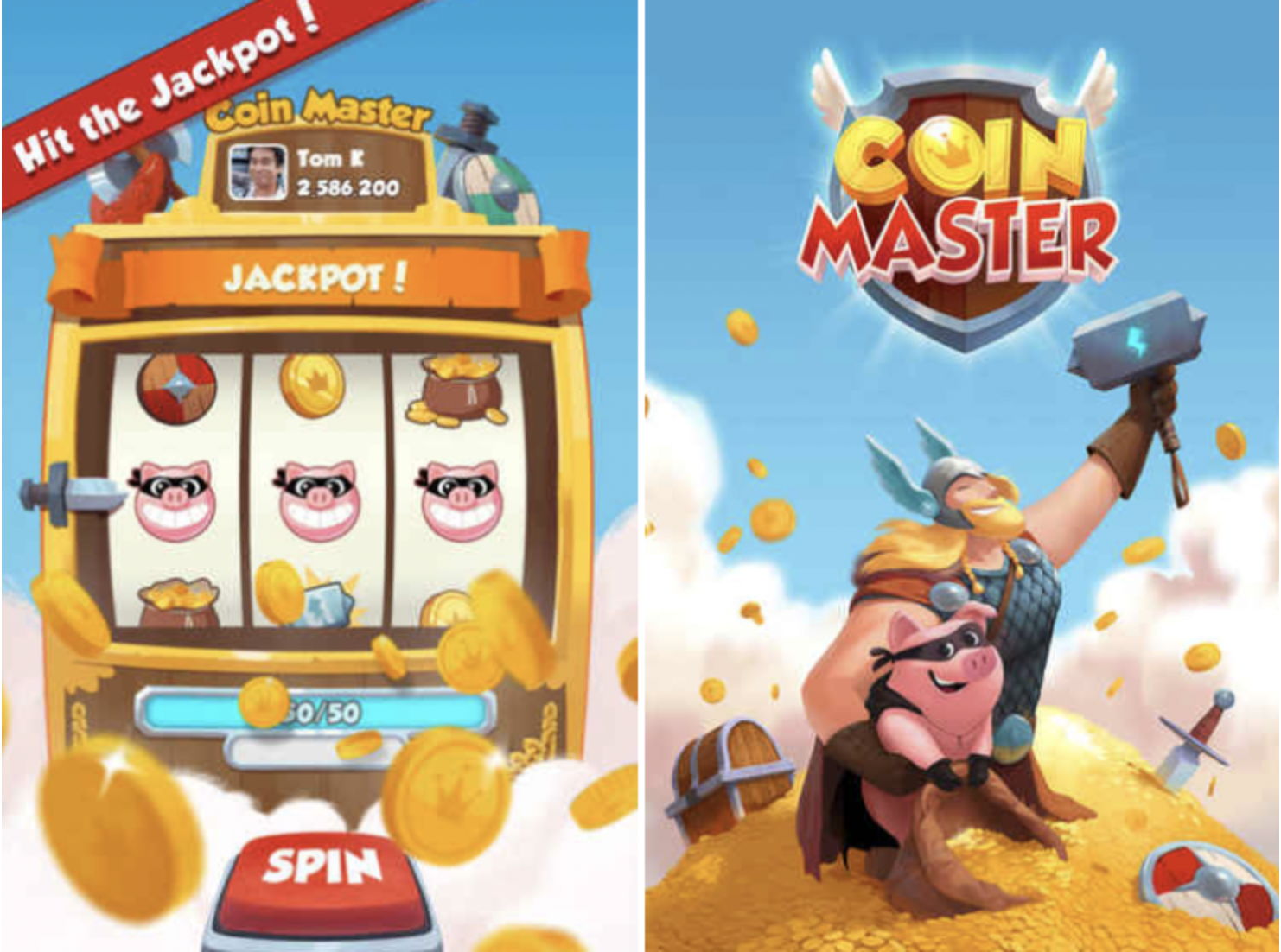 Coin Master Game Mod Hack on iOS