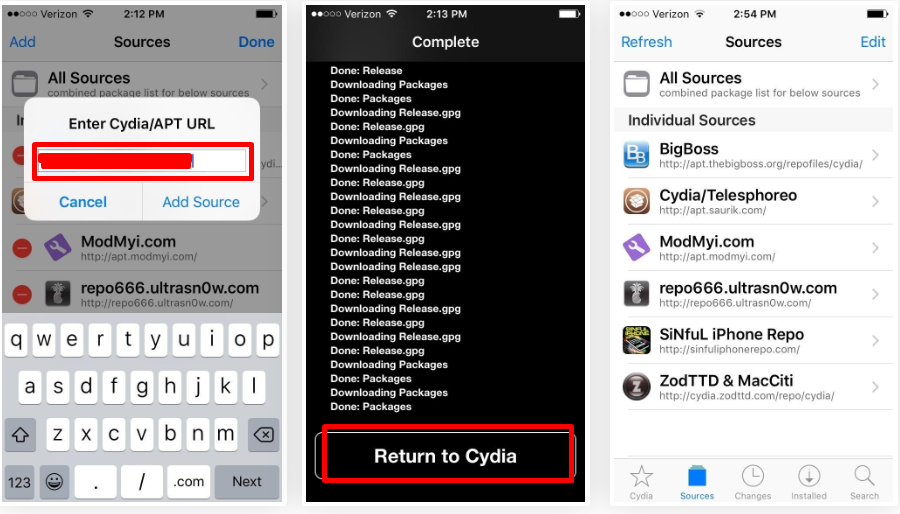 Add WhatsApp++ Repository to Cydia app