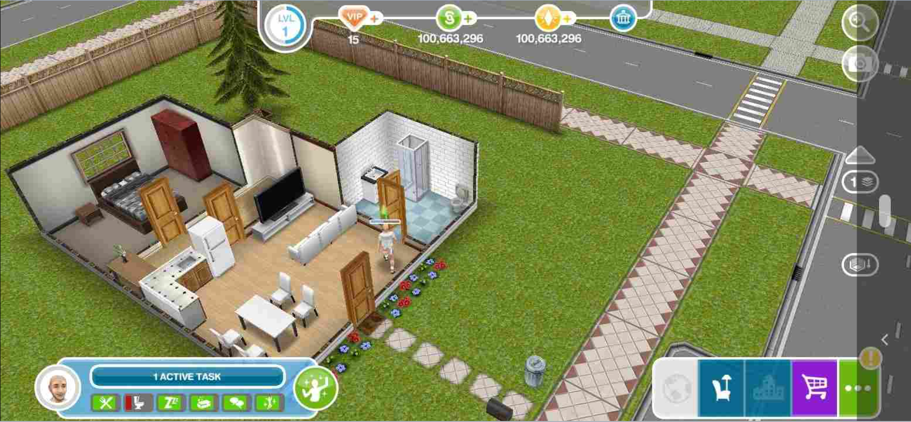 The Sims FreePlay MOD for iPhone - Free Download