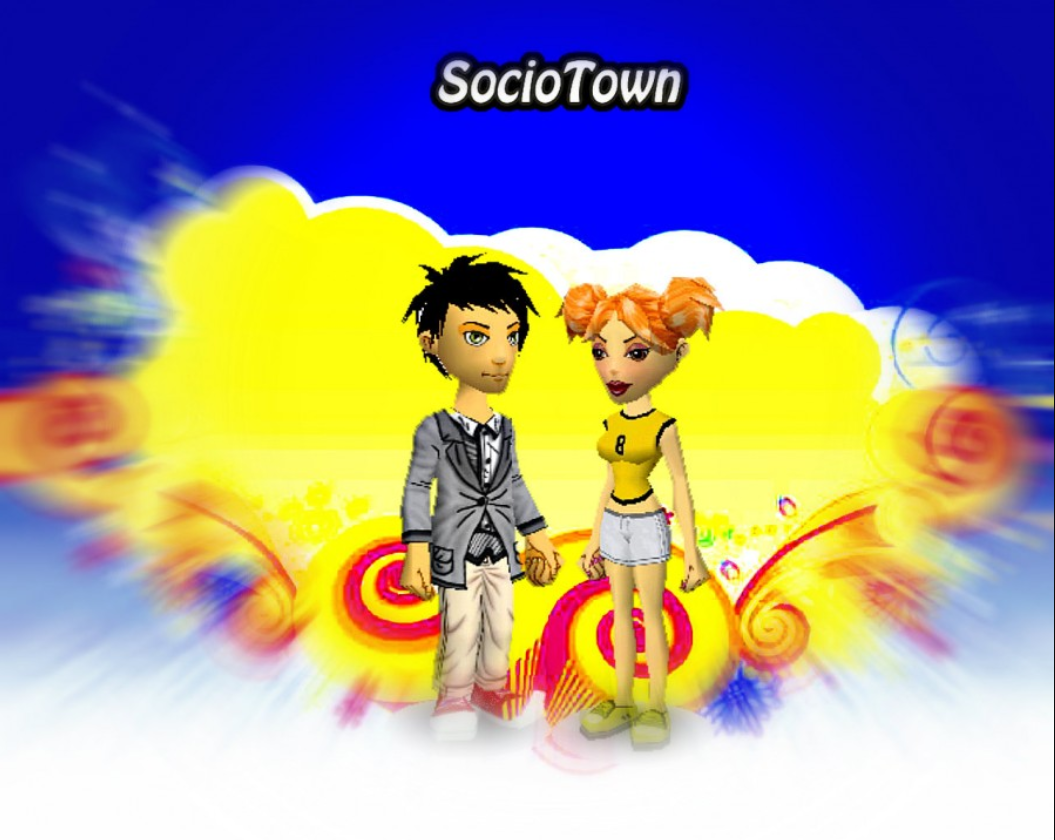 Socio Town mobile game for iPhone - FREE