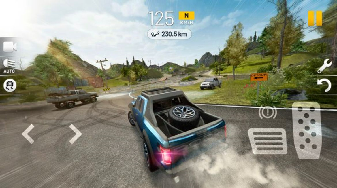Extreme Car Driving Simulator Hack Challenge mode on iOS