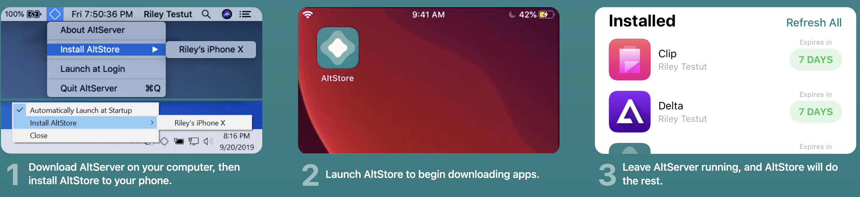 AltStore - Videostar++ MOD on iPhone