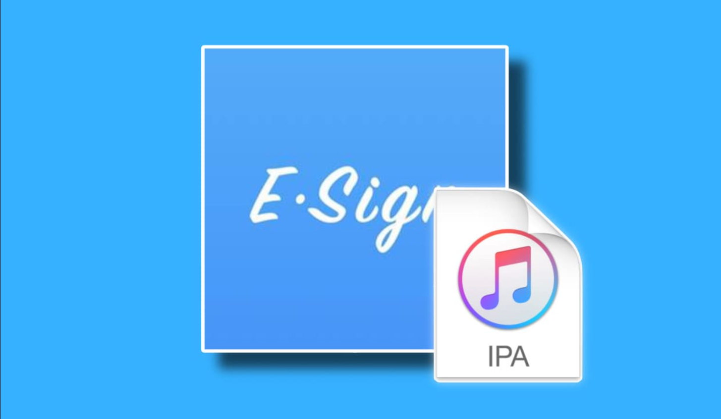 E - Sign IPA signer for iOS
