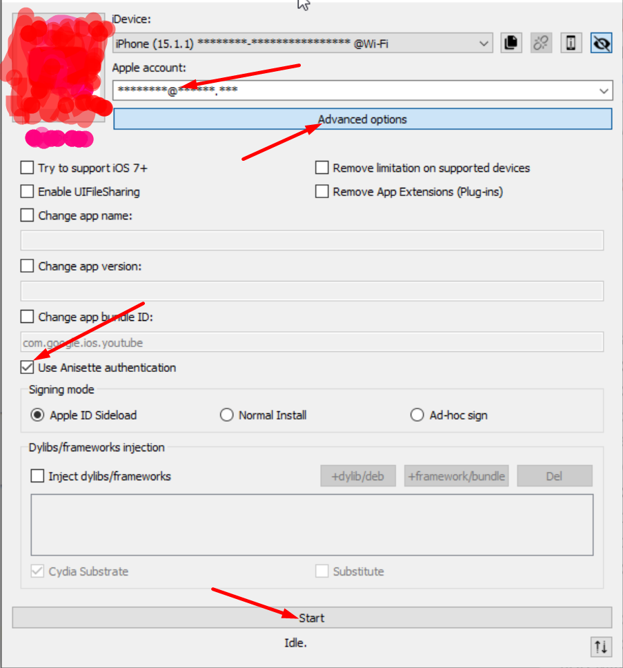 Sideloadly Anisette Authentication