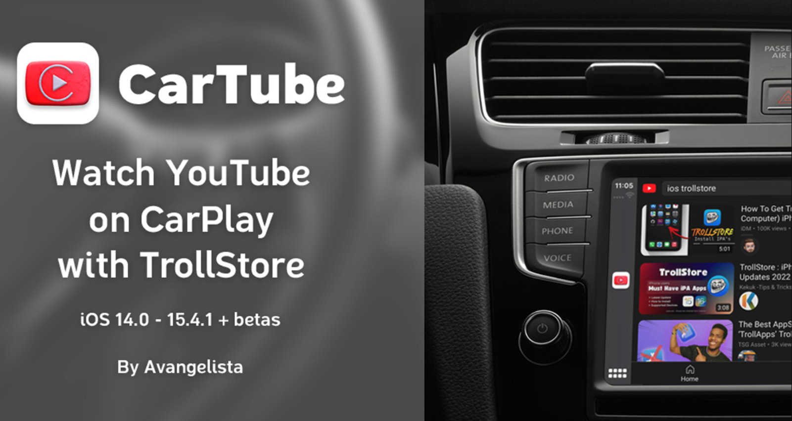 CarTube - YouTube App for CarPlay