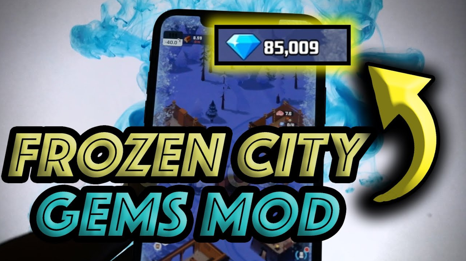 Unlimited Gems hack in Frozen City