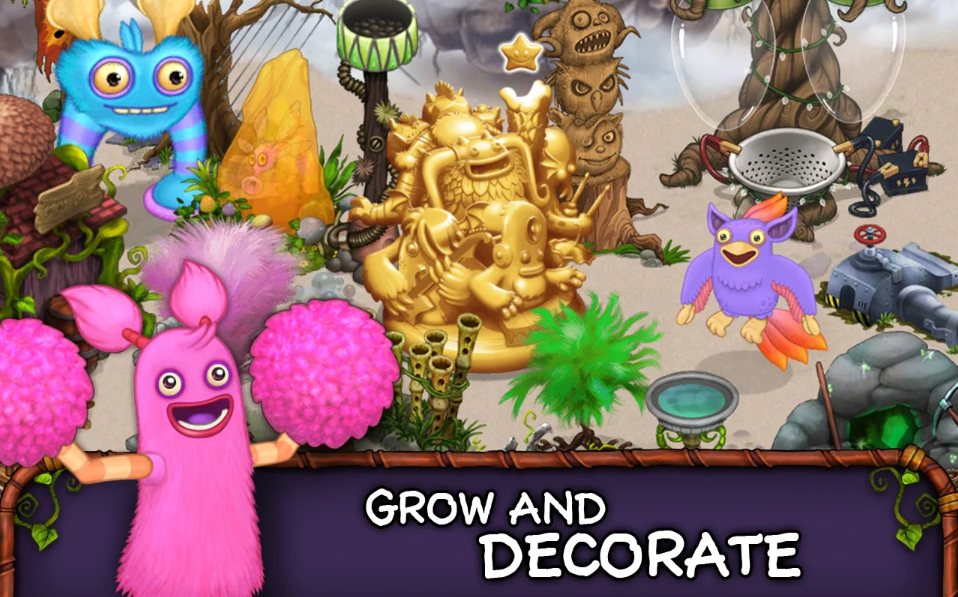 Customize Surroundings on My Singing Monsters