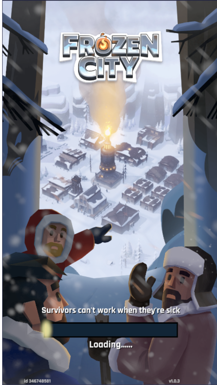 Frozen City MOD Loading Unlocked Levels iOS